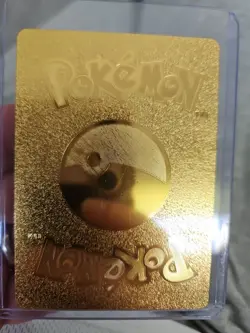 Dedenne GX Gold Foil Fan Art Vinyl Textured Collector Pokemon Card - Image 4