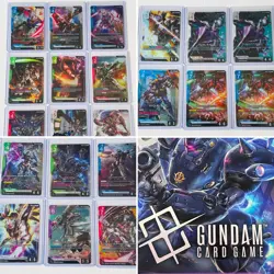 160+ GUNDAM Card Game Lot LR LR+ R HOLO FOIL Resource GD01 GD02 GD03 Mobile Suit - Image 1