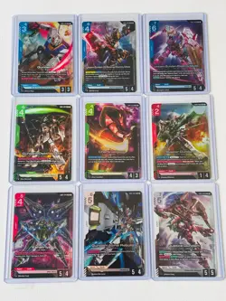 160+ GUNDAM Card Game Lot LR LR+ R HOLO FOIL Resource GD01 GD02 GD03 Mobile Suit - Image 2