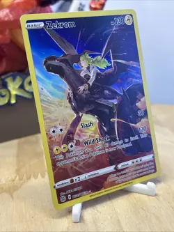 Zekrom SWSH09: Brilliant Stars Trainer Gallery TG05/TG30 Ultra Rare Pokemon Card - Image 2