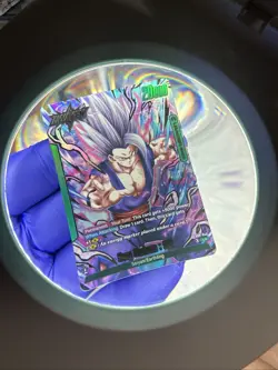 Son Gohan : SH FB09-049 L* Alternate Art Dual Evolution Dragon Ball Card Eng EX - Image 1
