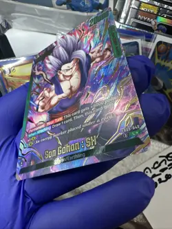 Son Gohan : SH FB09-049 L* Alternate Art Dual Evolution Dragon Ball Card Eng EX - Image 5