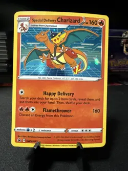 Special Delivery Charizard SWSH075 SWSH: Sword & Shield Promo Cards Holo - Image 1