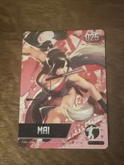 Street Fighter 6 amiibo Card 025 Mai - Image 1