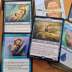 ***Svyelun of Sea and Sky God MERFOLK*** - Custom COMMANDER MAGIC DECK MTG Fun - Image 1