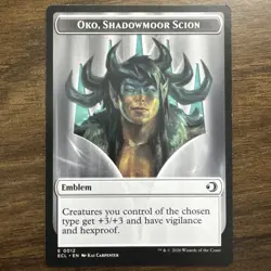 Oko, Lorwyn Liege (Borderless) Lorwyn Eclipsed Reg (MTG - NM) w/ Bonus Emblem! - Image 3