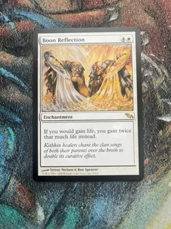 Boon Reflection - Shadowmoor - Excellent Condition (see pics) - MTG Singles - Image 1