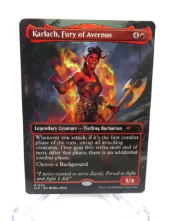 Karlach Fury of Avernus Dungeons Dragons MTG Non Foil Secret Lair SLD NM/M - Image 1