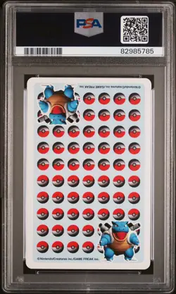 PSA 10 Moltres 1998 Pokemon Stadium Blue Playing Cards Ace of Diamonds - Image 2