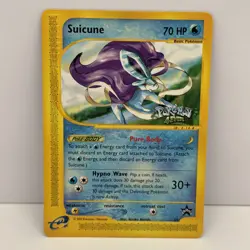 Pokemon TCG Suicune 53/53 Wotc Promo Basic 70 HP Regular Promo LP Pokemon Card - Image 1