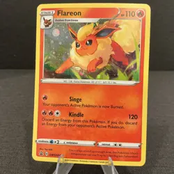 Flareon SWSH041 Black Star Promo Holo Pokemon TCG Card - Image 1
