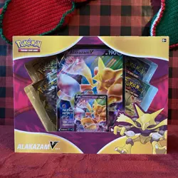 ALAKAZAM V Collection Box - Pokemon TCG - New & Sealed - Image 1
