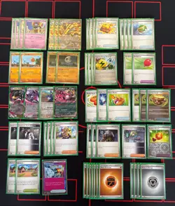 Pokemon TCG: Gholdengo Ex - Competitive Deck - Tournament Ready w/sleeves - Image 1