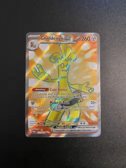 Pokemon TCG | Gholdengo EX Ultra Rare 231/182 NM Paradox Rift - Image 1