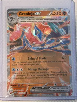Greninja ex 106/167 - Twilight Masquerade - Pokemon TCG - Double Rare - Image 1
