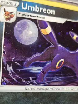Umbreon 🌀SWIRL🌀 PSA 9 SWSH129 SWSH: Sword & Shield Promo 129 Pokemon TCG Holo - Image 2