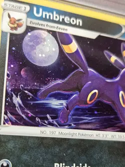 Umbreon 🌀SWIRL🌀 PSA 9 SWSH129 SWSH: Sword & Shield Promo 129 Pokemon TCG Holo - Image 4