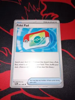 Poke Pad 081/088 - NM Perfect Order Pokemon TCG - Image 1