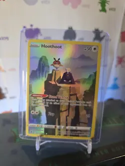 Pokemon Hoothoot TG12/TG30 Astral Radiance Ultra Rare Full Art Holo 50 HP - Image 3