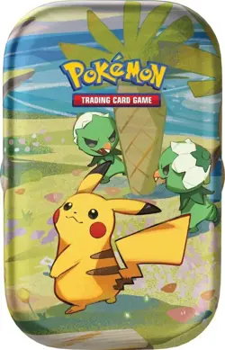 Pokemon Scarlet & Violet Paldea Friends Mini Tin Display Box Sealed (10 Tins) - Image 4