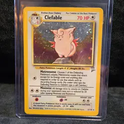 Pokemon Clefable Jungle Holo Rare Unlimited 1/64 70 HP Wizards of the Coast - Image 1