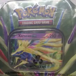 Pokemon TCG Azure Legends Tins Kyogre Xerneas & Dialga New Sealed Set Of 3 - Image 2