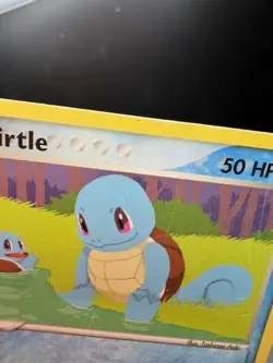 Pokemon TCG FireRed LeafGreen Squirtle 82/112 Regular Common Creases/DMG - Image 2