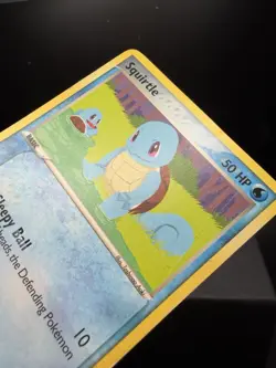 Pokemon TCG FireRed LeafGreen Squirtle 82/112 Regular Common Creases/DMG - Image 4