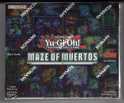 Yu-Gi-Oh TCG! Maze of Muertos Booster Box 1st Edition English Factory Sealed - Image 1