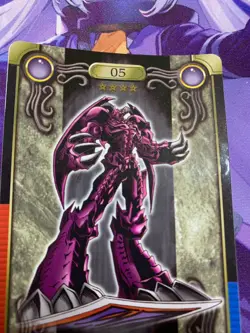 NM⁻! 1999 YuGiOh! Japanese Bandai Sealdass 1st Summoned Skull #209 - Image 2