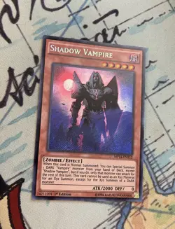 Yugioh! Shadow Vampire MP14-EN152 Secret Rare 1st Edition Near Mint - Image 2