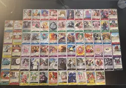 One Piece Carrying On His Will OP13 English COMPLETE Base Set Near Mint - Image 1