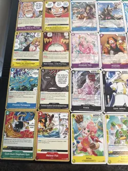 One Piece Carrying On His Will OP13 English COMPLETE Base Set Near Mint - Image 3