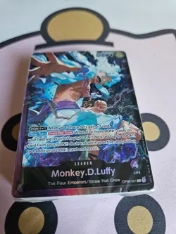 One Piece Starter Deck 26: PURPLE/BLACK Monkey.D.Luffy DECK ONLY - Image 1