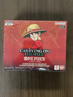 One Piece TCG OP-13 Carrying On His Will Booster Box sealed *DAMAGED* (English) - Image 1