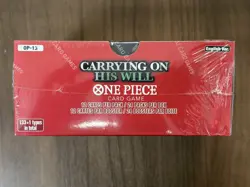 One Piece TCG OP-13 Carrying On His Will Booster Box sealed *DAMAGED* (English) - Image 3