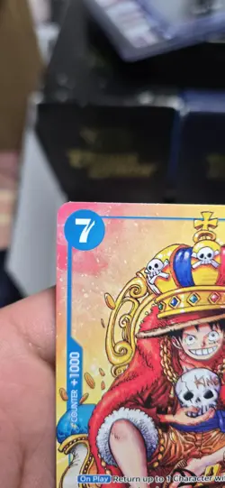 Monkey.D.Luffy (2nd Anniversary Stamped Promo) P-043 One Piece Promotion Card - Image 3