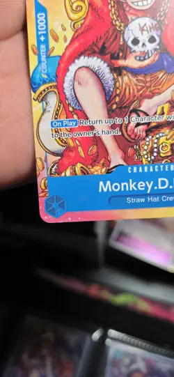 Monkey.D.Luffy (2nd Anniversary Stamped Promo) P-043 One Piece Promotion Card - Image 5