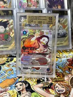 BGS Pristine 10 Nezuko Kamado 021 3 star SR*** Union Arena Demon Slayer Vol.2 - Image 1