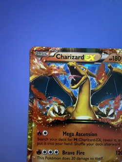Charizard EX XY17 Jumbo Holo Black Star Promo Pokemon Card - Lightly Played - Image 2