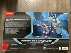 Pokemon Trading Card Game Greninja ex and Kingdra ex Special Collection Box - Image 2