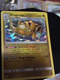 Pokemon Dragonite Cracked Ice Holo Deck Exclusives 151/236 HP 160 Stage 2 Card - Image 2
