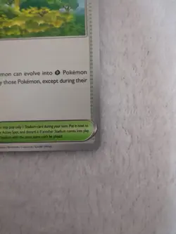 Forest of Vitality 188/217 ASC English Trainer Non Holo Pokemon Card - Image 5