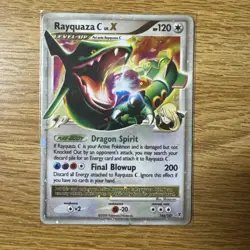 Rayquaza C LVL x 146/147 Supreme Victors Holo Rare 2009 Pokemon Card - Image 1