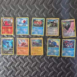 Pokemon Primal Clash Card Lot–45 Total | 10 Holographic + 9 Rare NM/LP Condition - Image 2
