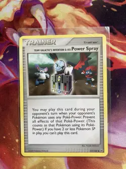 Power Spray 117 - Platinum Pokemon Card - Image 1