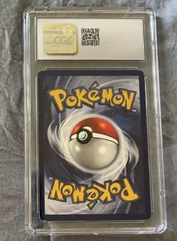 Pokemon 1999 Water Energy 102/102 Base Set 1st Ed. Grey Stamp CGC 5 Pokemon Card - Image 2