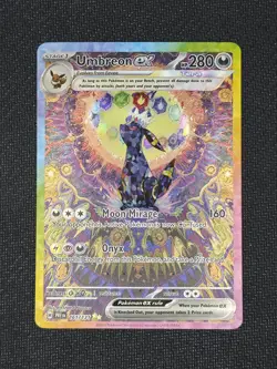 Pokemon TCG Prismatic Evolutions Umbreon EX Card 161/131 SIR NM - Image 1