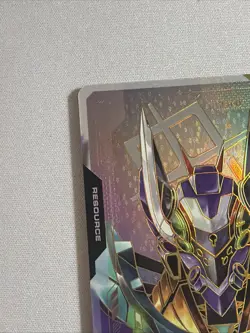 Gundam Card Game Resource R-025 C++ Rare gold Foil GFreD - Image 4