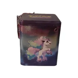 Pokemon Tin Gengar Jigglypuff Espeon Ponyta Trading Card Game Storage - Image 4
